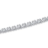 Thumbnail Image 1 of Diamond Bracelet 1 ct tw Round-cut Sterling Silver 7.5"