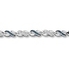 Thumbnail Image 1 of Infinity Symbol Bracelet Diamond Accents Sterling Silver