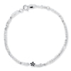 Thumbnail Image 2 of Young Teen Star Bracelet Black/White Diamonds Sterling Silver