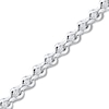 Thumbnail Image 1 of Diamond Bracelet 1/10 ct tw Round-cut Sterling Silver