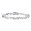 Thumbnail Image 1 of Mom Infinity Bracelet Diamond Accents Sterling Silver