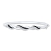 Thumbnail Image 0 of Diamond Bangle 1/4 ct tw Black/White Sterling Silver