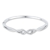 Thumbnail Image 1 of Diamond Infinity Bracelet 1/10 ct tw Round-cut Sterling Silver