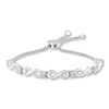 Thumbnail Image 0 of Bolo Bracelet Infinity Symbols Sterling Silver 9.5"