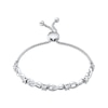 Thumbnail Image 2 of Bolo Bracelet Infinity Symbols Sterling Silver 9.5"