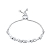 Thumbnail Image 3 of Bolo Bracelet Infinity Symbols Sterling Silver 9.5&quot;