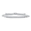 Thumbnail Image 1 of Diamond Bolo Bracelet 1/4 ct tw Round-cut Sterling Silver