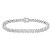 Thumbnail Image 0 of Diamond Bracelet 1/4 ct tw Round-cut Sterling Silver