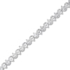 Thumbnail Image 2 of Diamond Bracelet 1/4 ct tw Round-cut Sterling Silver