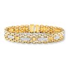 Thumbnail Image 0 of Men's Bracelet 3/4 ct tw Diamonds 10K Yellow Gold 8.25"