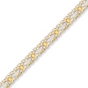 Men's Bracelet 3/4 ct tw Diamonds 10K Yellow Gold 8.5"