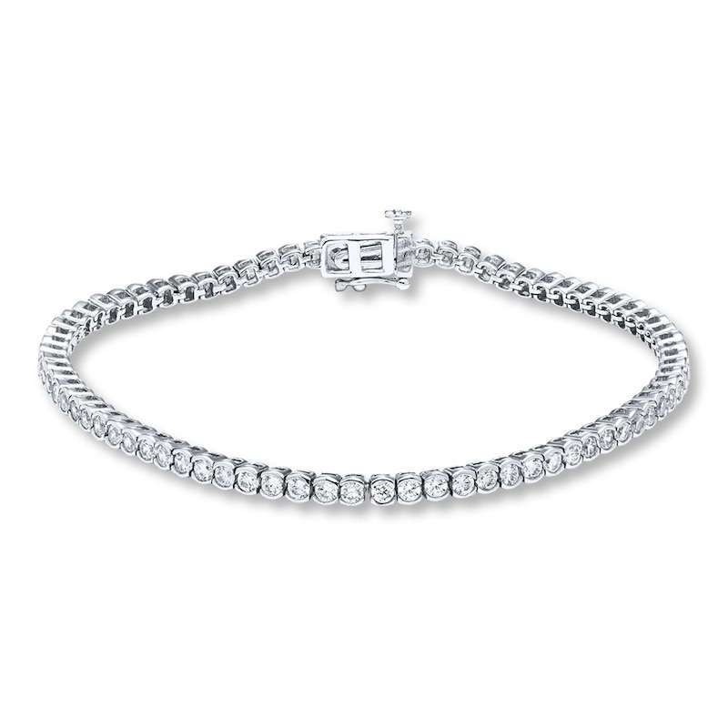 Main Image 1 of Diamond Bracelet 2 Carats tw 14K White Gold