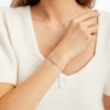 Thumbnail Image 2 of Heartbeat Bolo Bracelet 1/20 ct tw Diamonds Sterling Silver 9.5&quot;