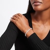 Thumbnail Image 3 of Diamond Bracelet 1 ct tw Round-cut 10K White Gold 7.25&quot;