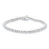 Thumbnail Image 0 of Diamond Tennis Bracelet 3 ct tw Round-cut 14K White Gold