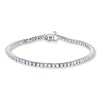 Thumbnail Image 1 of Diamond Tennis Bracelet 3 ct tw Round-cut 14K White Gold