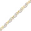 Thumbnail Image 1 of Diamond Bracelet 1/2 ct tw Round-cut 10K Yellow Gold