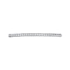 Thumbnail Image 1 of Diamond Bolo Bracelet 1/4 ct tw Round-cut 10K White Gold