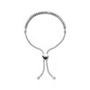 Thumbnail Image 2 of Diamond Bolo Bracelet 1/4 ct tw Round-cut 10K White Gold