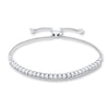Thumbnail Image 0 of Diamond Bolo Bracelet 1/2 ct tw Round-cut Sterling Silver