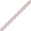 Thumbnail Image 0 of Diamond Bracelet 1 ct tw Round-cut 10K Rose Gold 7.25"