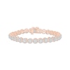 Thumbnail Image 0 of Diamond Bracelet 1 ct tw Round-cut 10K Rose Gold 7.25"