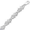 Thumbnail Image 1 of Diamond Bracelet 1/10 ct tw Round-cut Sterling Silver