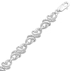 Thumbnail Image 1 of Diamond Bracelet 1/10 ct tw Round-cut Sterling Silver