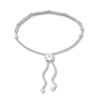 Thumbnail Image 3 of Le Vian Sapphire & 3/8 ct tw Diamond Bolo Bracelet 14K Vanilla Gold