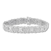 Thumbnail Image 0 of Men's Diamond Bracelet 1/2 ct tw Round-cut Sterling Silver 8.5"