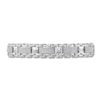 Thumbnail Image 1 of Men's Diamond Bracelet 1/2 ct tw Round-cut Sterling Silver 8.5"
