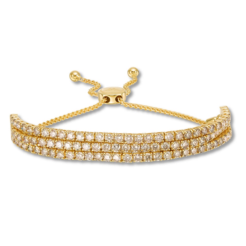 Le Vian Diamond Bolo Bracelet 6 ct tw 14K Honey Gold