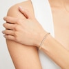 Thumbnail Image 2 of Diamond Bracelet 3/4 ct tw Round-cut 10K Yellow Gold 7.25&quot;