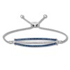 Thumbnail Image 0 of Le Vian Sapphire Bolo Bracelet 3/8 ct tw Diamonds 14K Gold 9.5"
