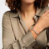 Thumbnail Image 3 of Diamond Heart Bolo Bracelet 1/20 ct tw 10K Rose Gold/Sterling Silver 9.5&quot;