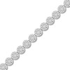 Thumbnail Image 0 of Diamond Bracelet 2 ct tw Round-cut 10K White Gold
