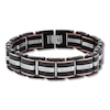 Thumbnail Image 1 of Men's Diamond Bracelet 1/3 ct tw Round-cut Stainless Steel 8.5&quot;