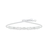 Thumbnail Image 1 of Mom Bolo Bracelet 1/10 ct tw Diamonds Sterling Silver 9.5&quot;