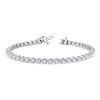 Thumbnail Image 1 of Diamond Bracelet 5 ct tw 10K White Gold 7.25"