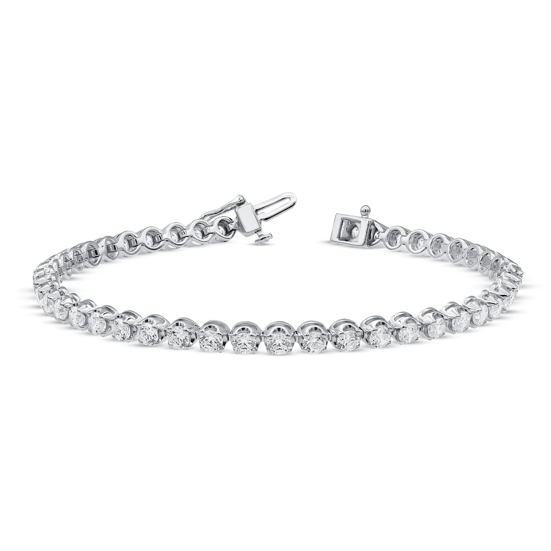 Main Image 1 of Diamond Bracelet 5 ct tw 10K White Gold 7.25"