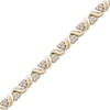Diamond Bracelet 1 ct tw 10K Yellow Gold 7.25"