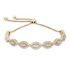 Thumbnail Image 1 of Diamond Bolo Bracelet 1 ct tw 10K Yellow Gold 9.5&quot;