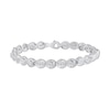 Thumbnail Image 3 of Diamond Bracelet 1/6 ct tw Sterling Silver 7.5&quot;