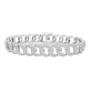 Thumbnail Image 0 of Men's Diamond Bracelet 1 ct tw Sterling Silver 8.5"