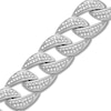 Thumbnail Image 1 of Men's Diamond Bracelet 1 ct tw Sterling Silver 8.5"