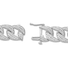 Thumbnail Image 2 of Men's Diamond Bracelet 1 ct tw Sterling Silver 8.5"