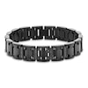 Thumbnail Image 1 of Men's Black Diamond Bracelet 1/2 ct tw Stainless Steel/Black Ion Plating 8.5&quot;