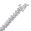 Thumbnail Image 1 of Diamond Bracelet 1/4 ct tw Sterling Silver 7.25"