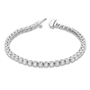 Thumbnail Image 1 of Diamond Fashion Bracelet 5 ct tw Round-cut 10K White Gold 7&quot;
