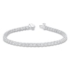 Thumbnail Image 0 of Diamond Fashion Bracelet 3 ct tw Round-cut 10K White Gold 7"